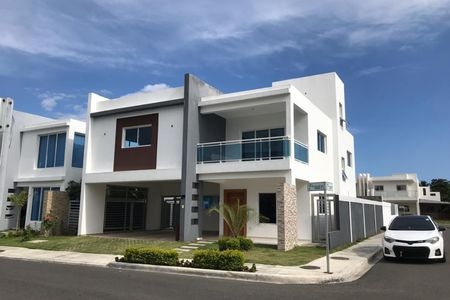 New constructed house at Palmeras, San Cristobal, Dominican Republic